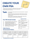 Create Your Own PSA Assignment