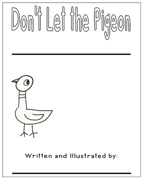 Preview of Create Your Own Pigeon (by Mo Willems) Story - packet