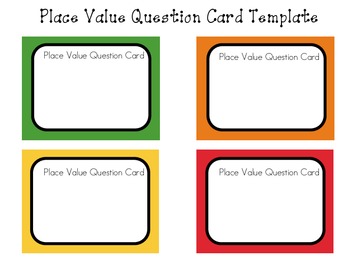 Create Your Own Place Value Board Game For Kids Tpt