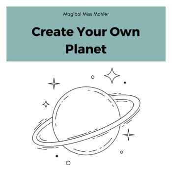 Preview of Create Your Own Planet - A Wrinkle in Time Activity