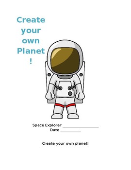 Preview of Create Your Own Planet Project