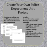 Create Your Own Police Department Group Unit Project