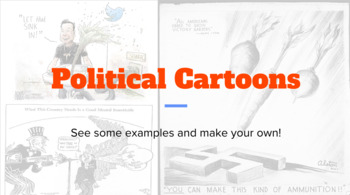 Preview of Create Your Own Political Cartoons!