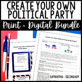 Create Your Own Political Party Digital and Printable Bundle