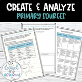 Create Your Own Primary Source + Analysis *Back to School*