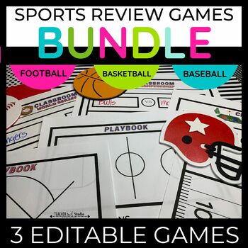 Create Your Own Review Game - Classroom Baseball Game Template