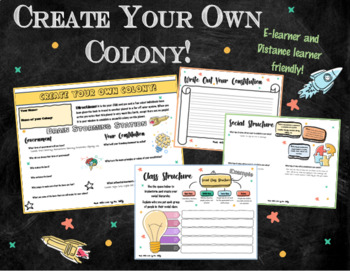 Preview of Create Your Own Society Activity!