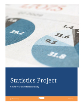 Preview of Create Your Own Statistics Project