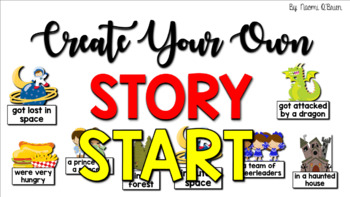 Preview of Create Your Own Story: Interactive Writing Activity