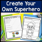 Create Your Own Superhero Writing, 6 Create a Superhero Te