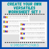 Create Your Own VersaTiles Worksheet with Patterns and Pat