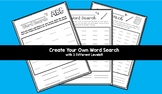 Create Your Own Word Search