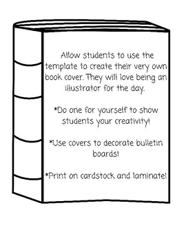 Design Your Own Book Cover Worksheet