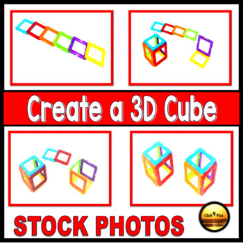 Preview of Geometry Math 3D Cube Stock Photography