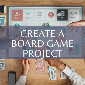 Preview of Create a Board Game Project | 4 P's of Marketing