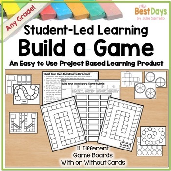 Preview of Create a Board Game Student-Led Learning
