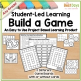 Create a Board Game Student-Led Learning