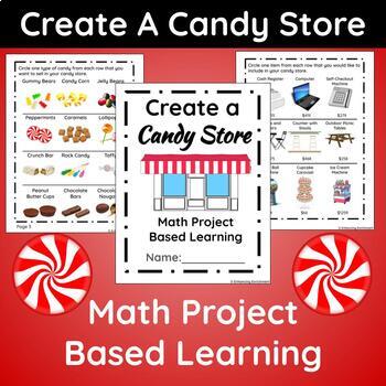 Preview of Create a Candy Store: Math Enrichment PBL for 5th & 6th Gifted and Talented