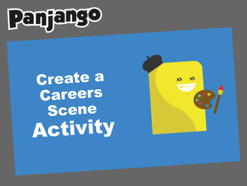 Preview of Create a Careers Scene - Creative Challenge and Mindfulness