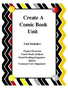 Preview of Create a Comic Book Unit