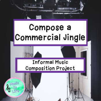 Preview of Create a Commercial Jingle- Informal Music Composition Project for Google Slides