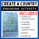 Create a Country: Instructions, Rubric, and Student Samples