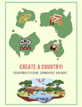 Preview of Create a Country - Social Studies systems of government and economics