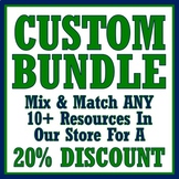 Create a Custom TPT Bundle for 20% off from Flying Colors 