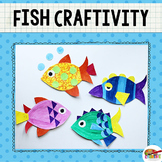 Create-a-Fish Printable Craft Template