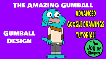 Preview of Create a Gumball Design: Advanced STEAM Digital Art Tutorial for Google Drawings