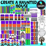 Create a Haunted House Clip Art Set {Educlips Clipart}