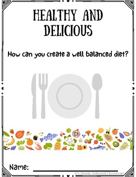 Preview of Create a Healthy and Delicious Menu- Science