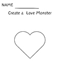 Create a Love Monster -Valentine's Day