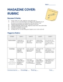 Create a Magazine Cover Rubric