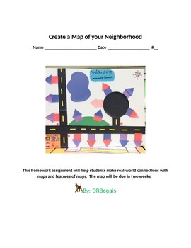 Preview of Create a Map of your Neighborhood