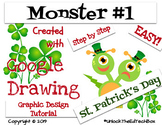 Create a Monster for St. Patrick's in Google Slides or Dra