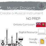 Create a Musical Instrument || Google Slides™ ready || Mus