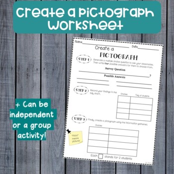 Preview of Create a Pictograph Worksheet