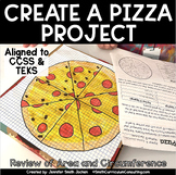 Create a Pizza Project Area Circumference Circles End of Y