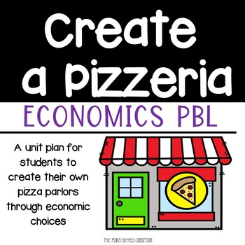 Preview of Create a Pizzeria! An Economics PBL