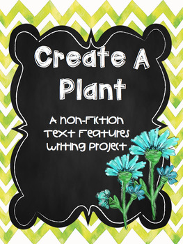 Preview of Create a Plant Cross Curricular Science Writing Project