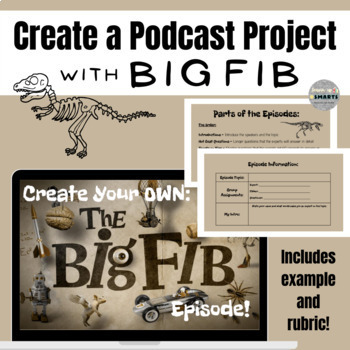 Preview of Create a Podcast Project with The Big Fib Podcasts
