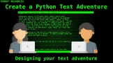 Create a Python Text Adventure || Part 2: Design your text
