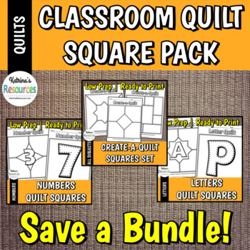 Preview of Create-a-Quilt Squares BUNDLE