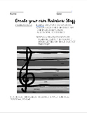 MaestroLeopold's 'Create a Rainbow Staff' Worksheet