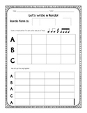 Create-a-Rondo worksheet