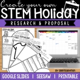 STEM Holiday Activity - Google Slides | Seesaw | Printable
