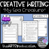 Create a Sea Creature Creative Writing Activity -- [2nd, 3rd, 4th Grade]