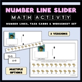 Create a Sliding Number Line Math Activity + Addition & Su