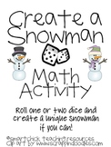 Create a Snowman Math Activity for Intermediate Students